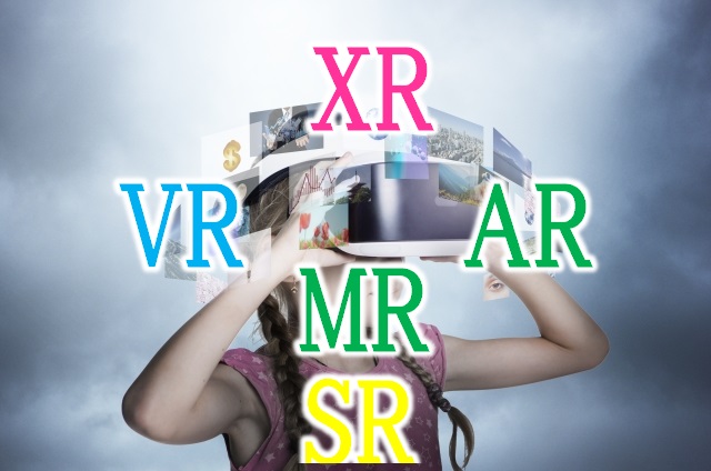 3次元インターフェース　XR VR AR MR SR
